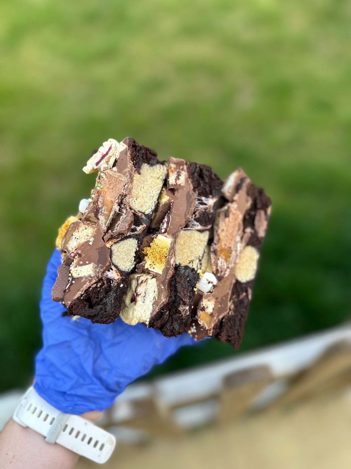 Heaven in a foil tray! 🍫🍪