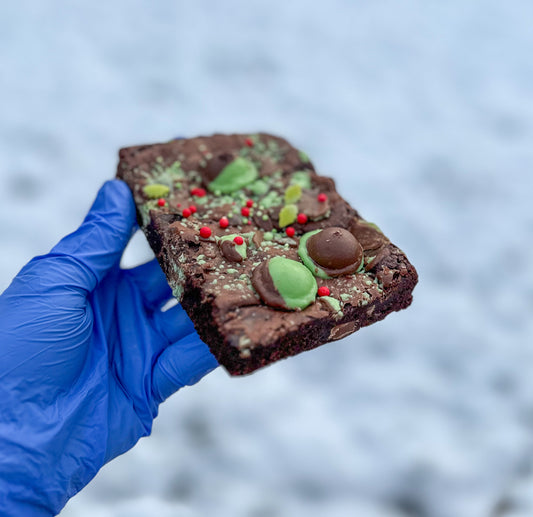 Mint aero brownie