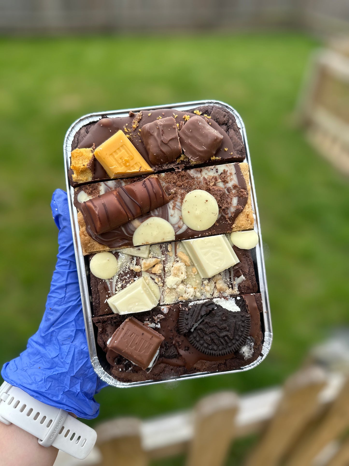 Mixed cookie & brownie tray